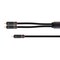 Monoprice Onix Series - Male RCA to 2 Male RCA Pigtail Cable_ 3ft_ Black 38074 - alternate 3